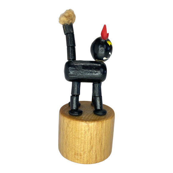 Dancing Black Cat Thumb Finger Push Puppet - Picture 2 of 6